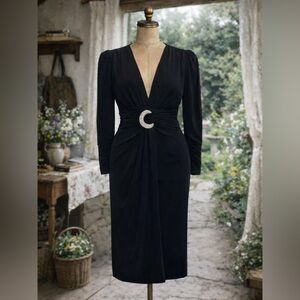 Vintage 1980s Rimini Moon Jewel Dress